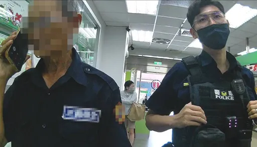 老友加LINE借15万元医药费 大园警阻诈守住老翁积蓄