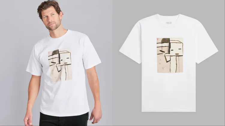 藝術家Simon English設計T恤，4980元。品牌提供