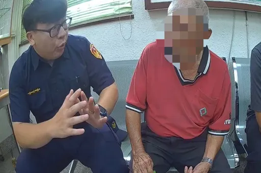 老翁落入「假檢警詐騙」陷阱 竹東警會同郵局人員勸說保住積蓄