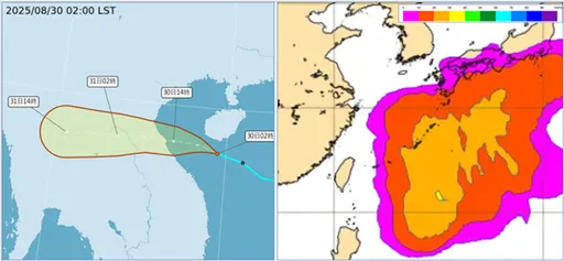 14號颱風「藍湖」最快今生成!路徑曝光 明雨區擴大