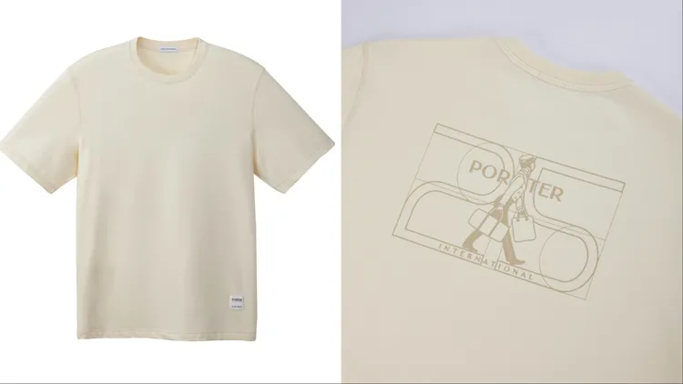 PORTER INTERNATIONAL限量25週年T恤，2450元。品牌提供