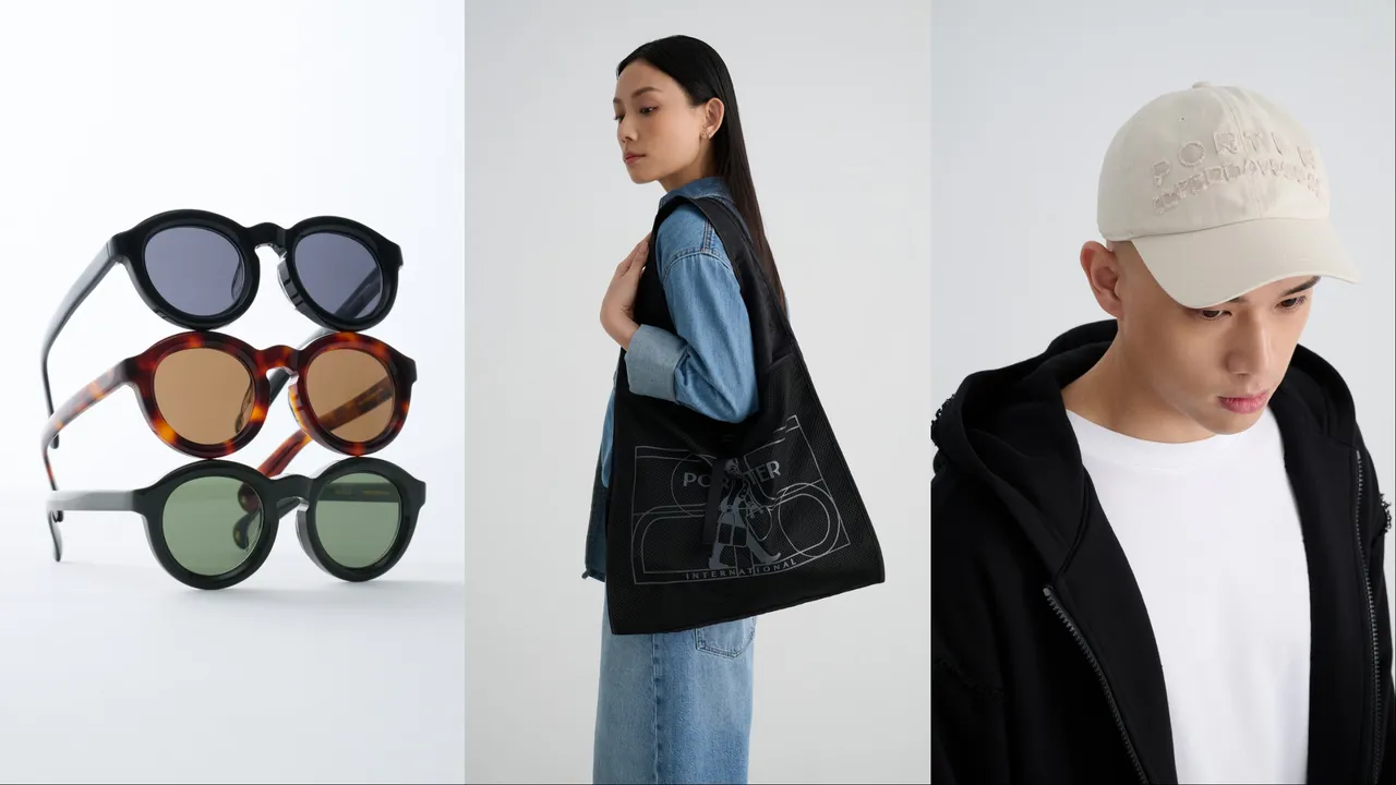 PORTER INTERNATIONAL推出多款夏日時尚單品。品牌提供