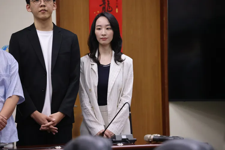 國民黨新媒體部專員洪于媗。洪于媗臉書粉專