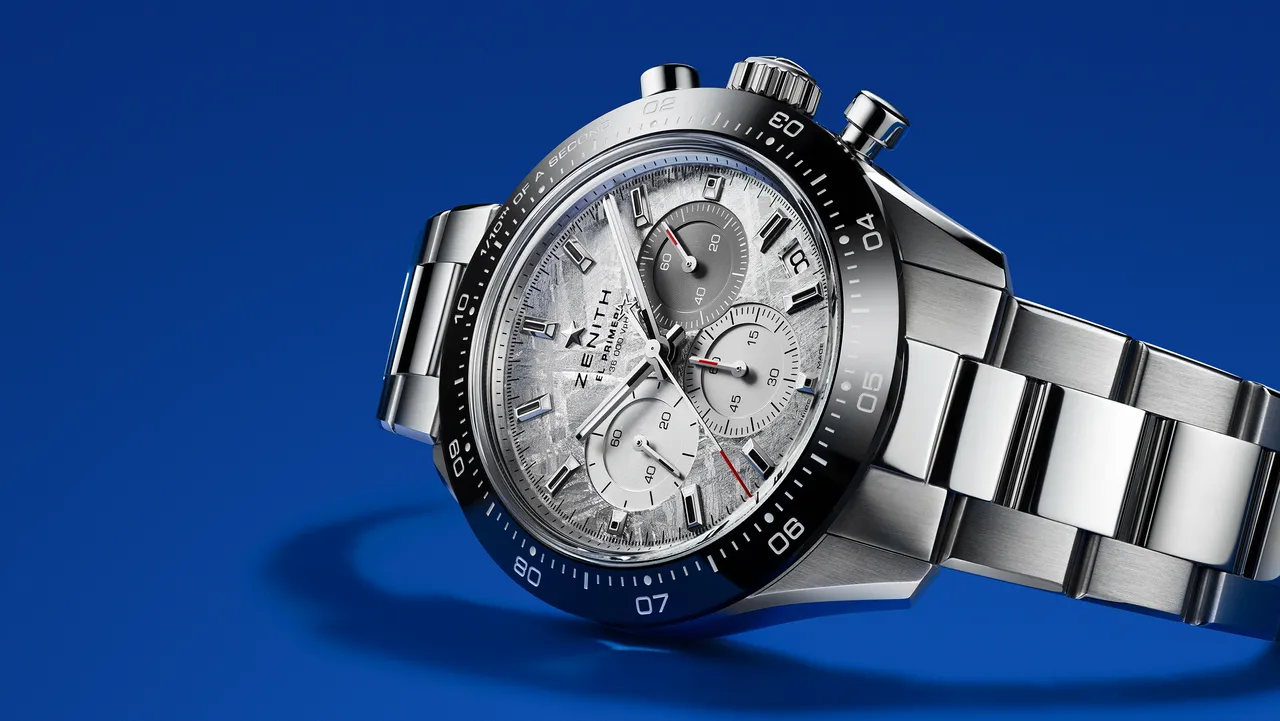ZENITH CHRONOMASTER Sport 計時大師隕石款。品牌提供