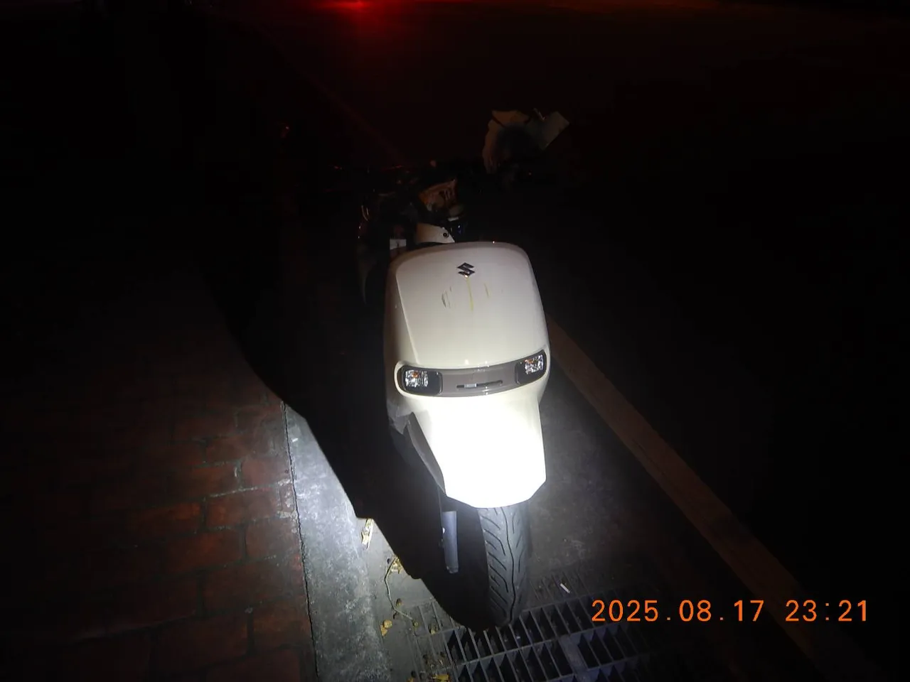 肇事的机车。民众提供