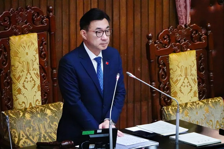 立法院副院長江啟臣，不僅是此次大罷免中被罷免藍委，也是指標之一。資料照，莊宗達攝