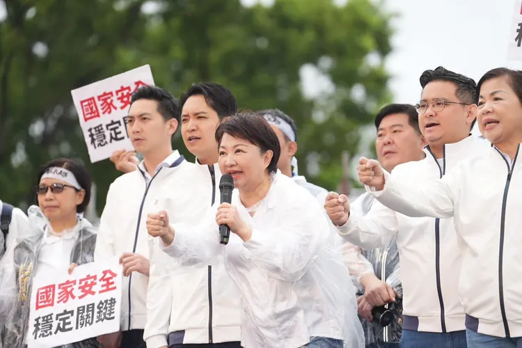 台中市長盧秀燕。翻攝國民黨台中市黨部臉書