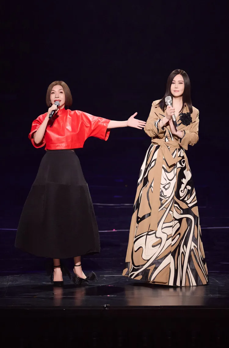 江蕙與張清芳天籟美聲同台。寬宏藝術提供