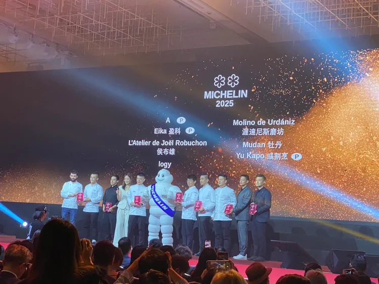 本屆米其林「彧割烹」、「盈科」、「A」由一星新晉級為二星。莊偉祺攝