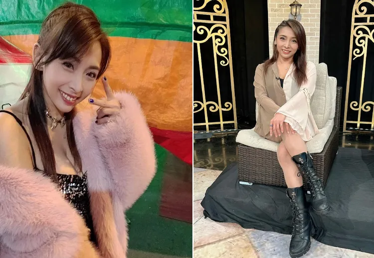 葉庭蓁早年仍為模特兒時曾被誘導拍下裸照。翻攝自葉庭蓁臉書