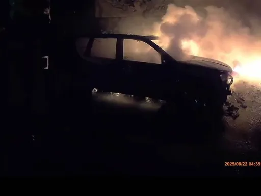 花蓮火燒車 車內發現一具焦黑屍體