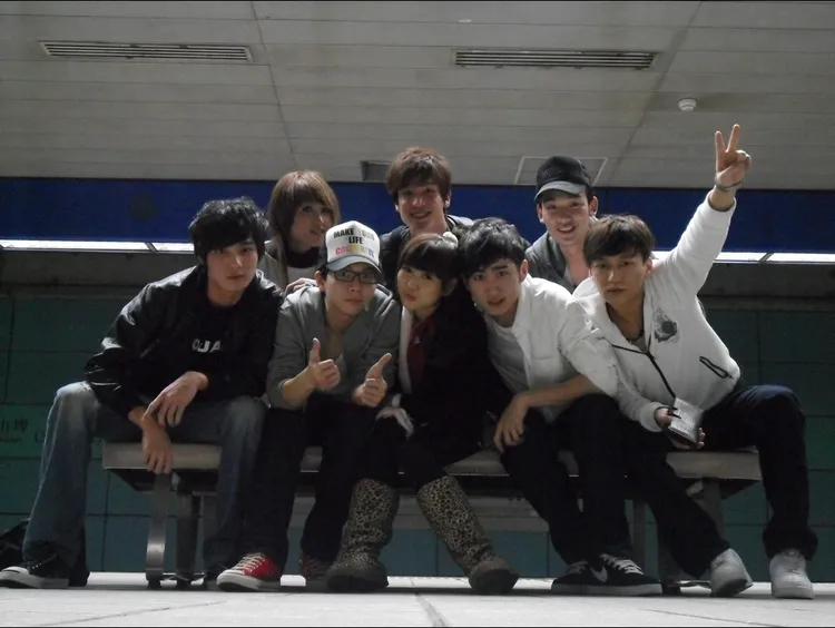 當年《超級星光大道》選手合影。黃偉晉提供