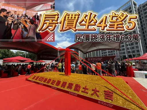 鑲揚福裕楠梓首棟國際建築動土 R20聯開案房價上看5字頭