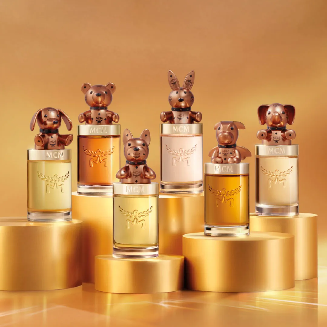 MCM动物狂想曲淡香精,各100ml/4950元。品牌提供