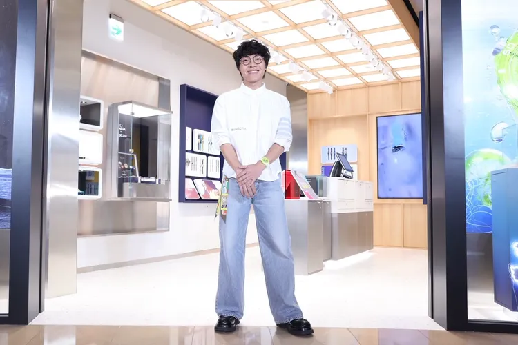 盧廣仲情侶對表贈送對象曝光。娛樂中心攝