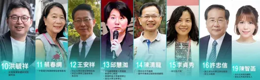 民眾黨8立委將全換!接班人名單一次看 陸配、陳智菡入列