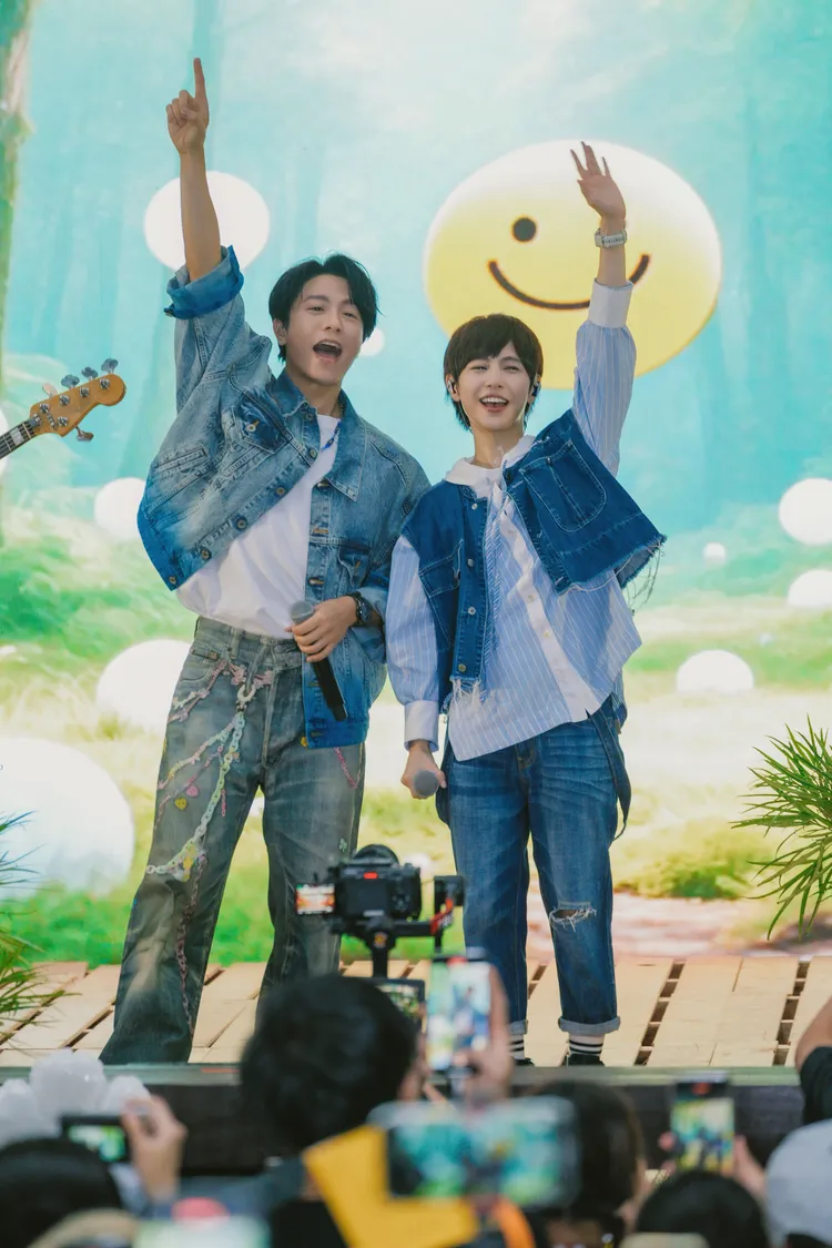 韋禮安（左）揪魏嘉瑩組成限定團體「韋魏就照」。相映音樂提供