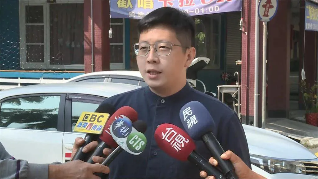 民进党前桃园市议员王浩宇。翻摄自王浩宇脸书