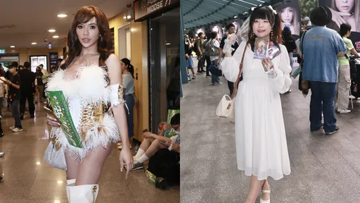 直击|20年铁粉穿万元爆乳战袍朝圣滨崎步!女粉戴头纱示爱「想跟Ayu结婚」