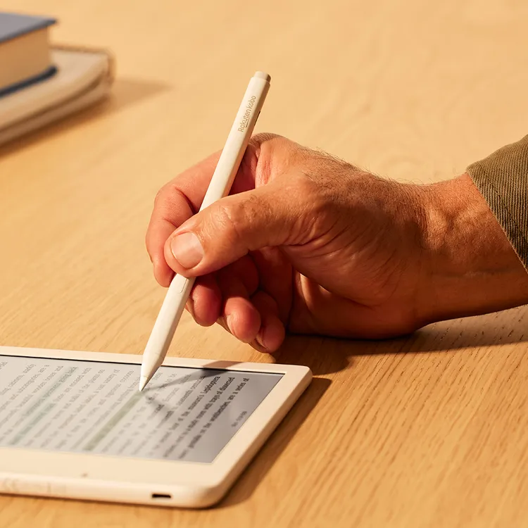 特別推薦高人氣組合，7吋螢幕彩色閱讀器Kobo Libra Colour ，搭配磁感應保護殼套組。樂天提供