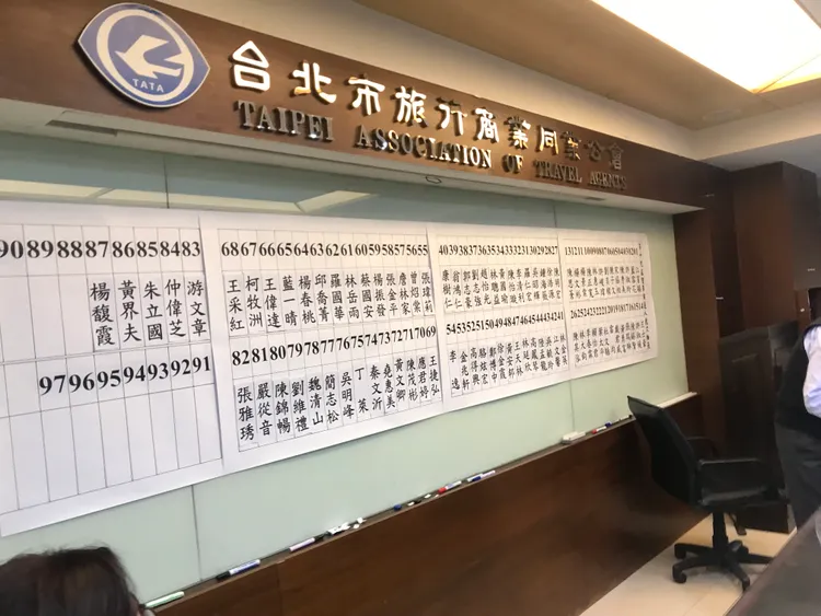 2022年時旅行公會理監事參選人。業者提供