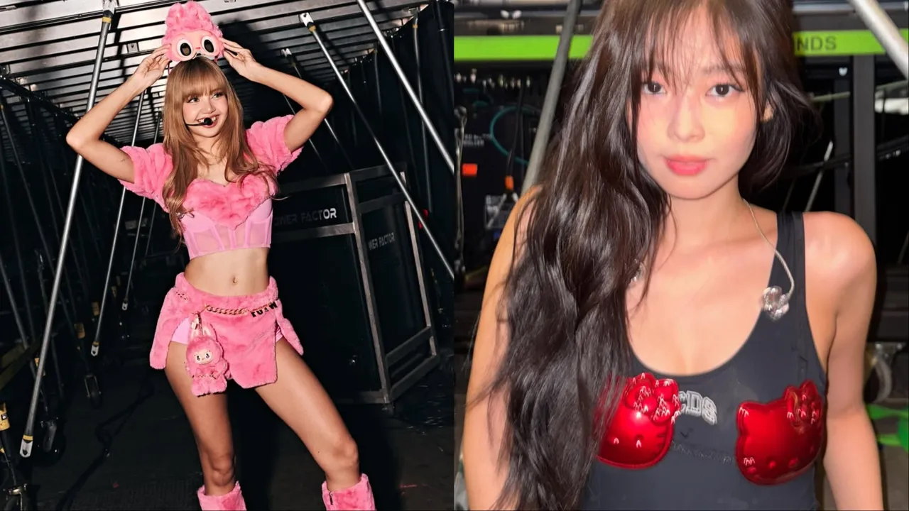 Lisa、Jennie的歐洲舞台造型各自有亮點。翻攝2人IG