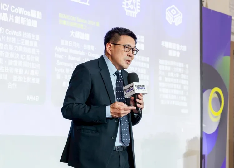 SEMI 全球行銷長暨台灣區總裁曹世綸。SEMI提供