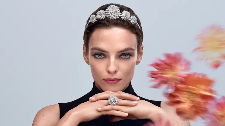 Dahlia系列Model配戴圖。品牌提供