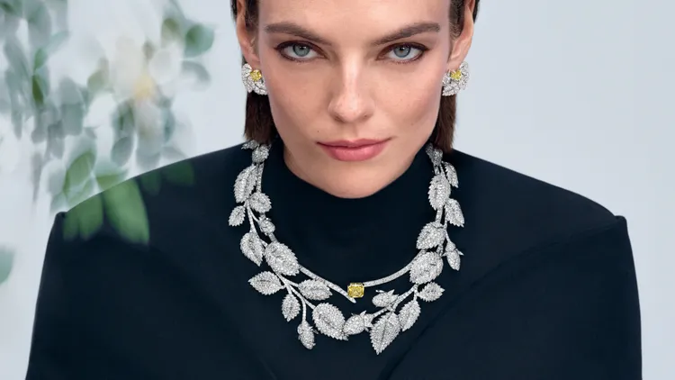 Wild Rose系列Model配戴圖。品牌提供