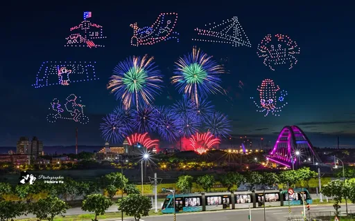 万人朝圣!仲夏烟火秀最终场8/24盛大举行 淡水警启动交管疏导