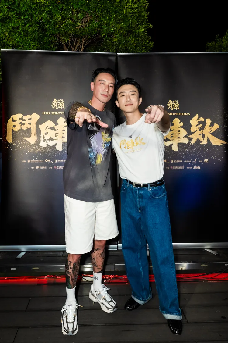 王陽明（左）和懷秋。曼尼娛樂提供