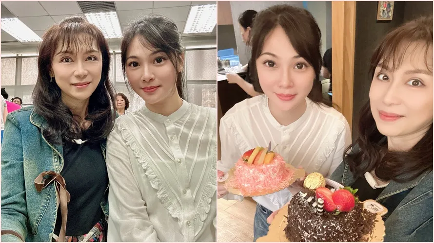 周子寒與熊家婕合照。翻攝自周子寒臉書