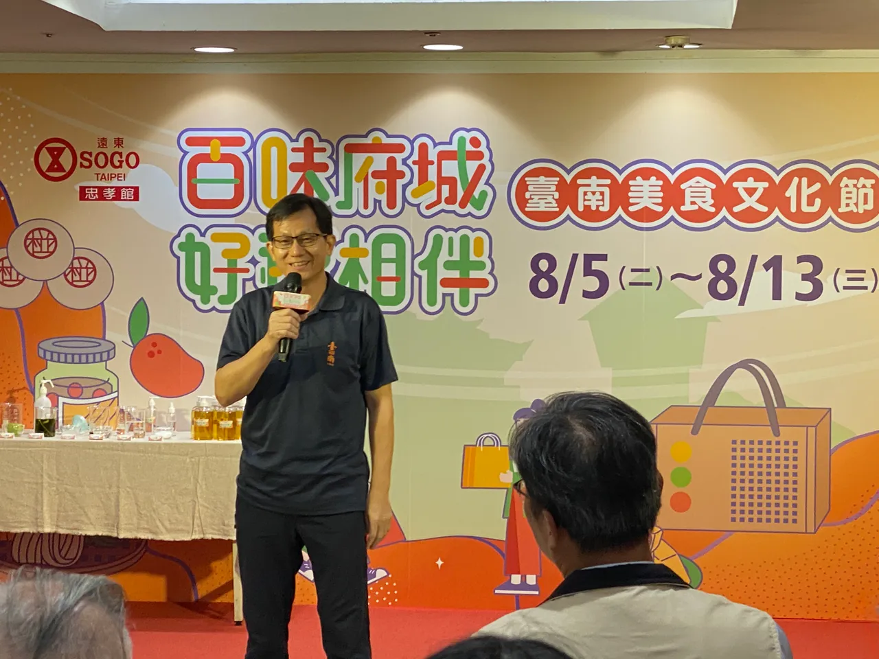 台南市府副秘书长殷世熙。庄伟祺摄