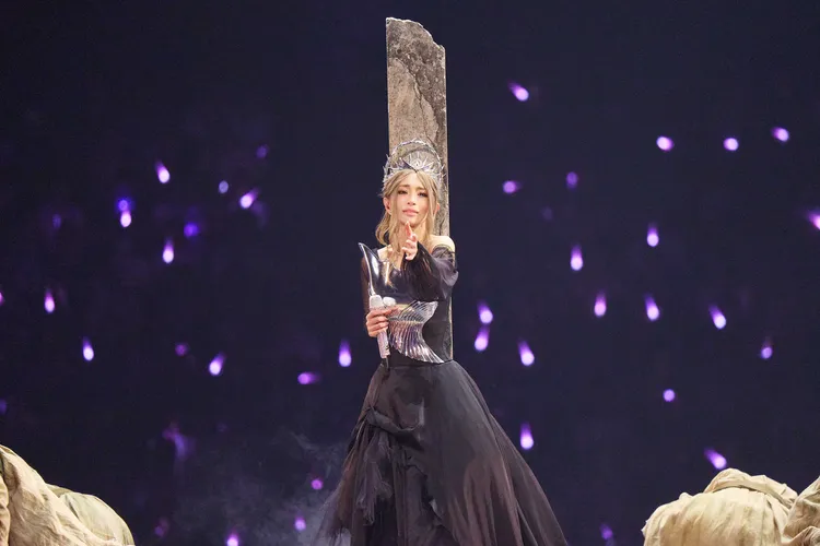 濱崎步唱完安可後，再度驚喜上台清唱。大步整合行銷提供