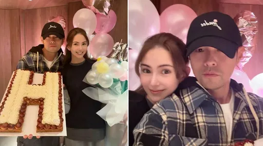 昆凌今32歲生日甜倚周杰倫肩膀!她衣服微隆懷孕疑雲又起