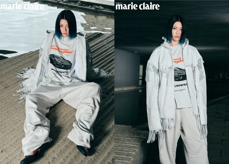 三吉彩花拍攝《Marie Claire美麗佳人》封面。《Marie Claire美麗佳人》國際中文版提供