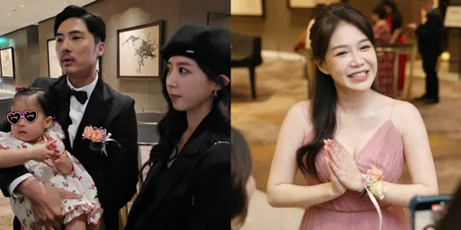 李運慶分手李佳豫10年同場當伴郎伴娘 洪詩全程觀禮