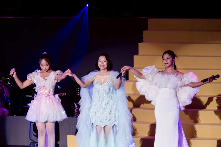 歌后曾心梅帶來精彩演出。萬星傳播提供