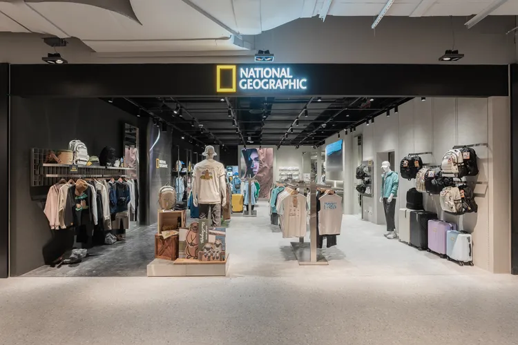 國家地理同步進駐台南新光小北門店。品牌提供