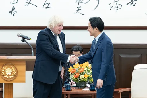 英國前首相晉見賴清德!強生:任何併吞台灣行為永遠會失敗
