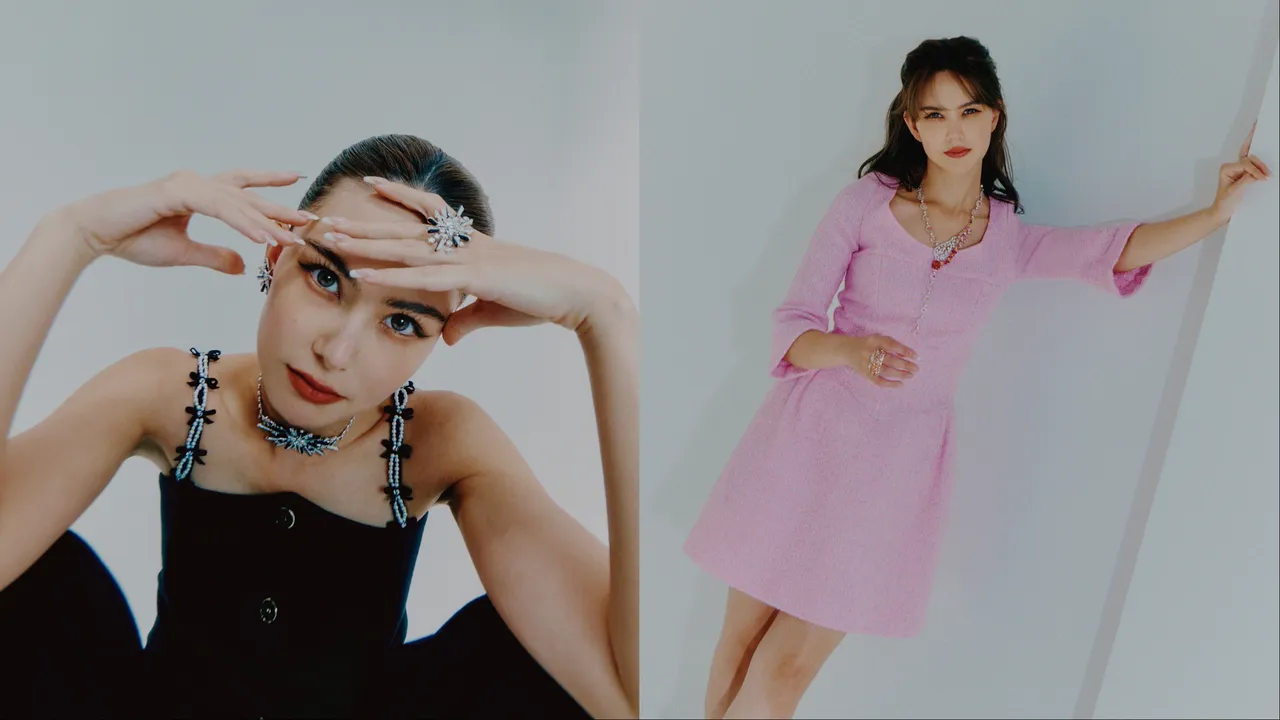 昆凌拍攝《ELLE》封面。《ELLE》國際中文版提供
