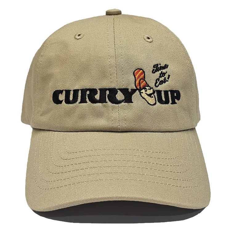 全球獨家期間店限定淺卡其CURRY UP老帽，1680元。品牌提供