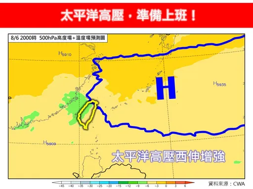 太平洋高压准备上场!雨停时间曝光 专家:苗栗以南仍有雷雨
