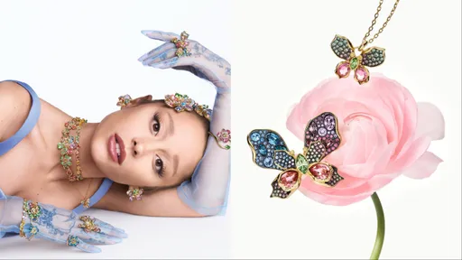 SWAROVSKI新品太仙 亞莉安娜戴「繁花水晶」美當精靈