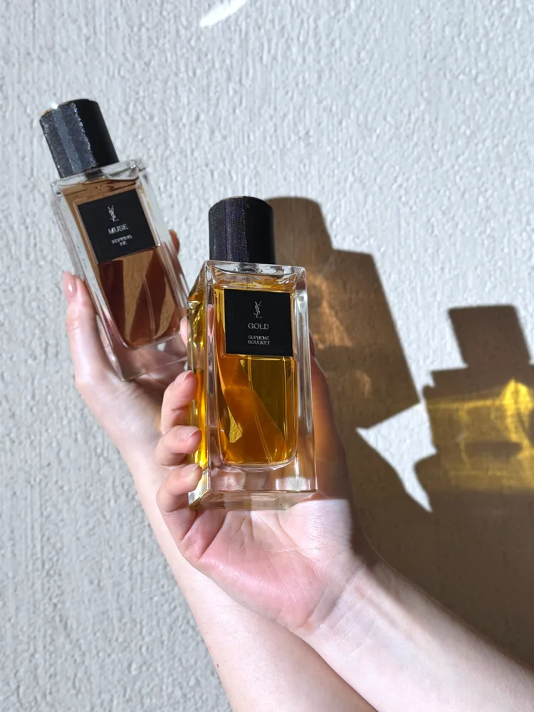 YSL時尚訂製香水推出全新墨染繆思和鎏金工藝2款新作。張家玲攝