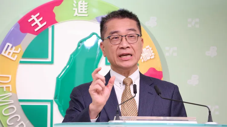 徐國勇接任民進黨秘書長。葉家瑋攝