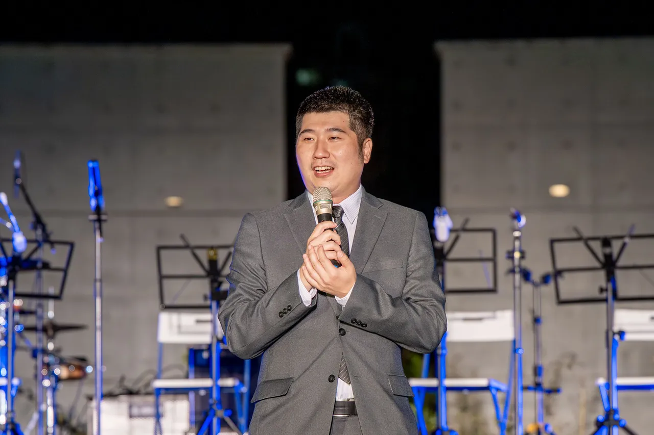 客家委员会副主委邱星崴莅临致词。市府提供