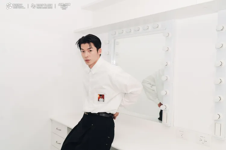 許光漢今襯衫造型帥翻。北流提供