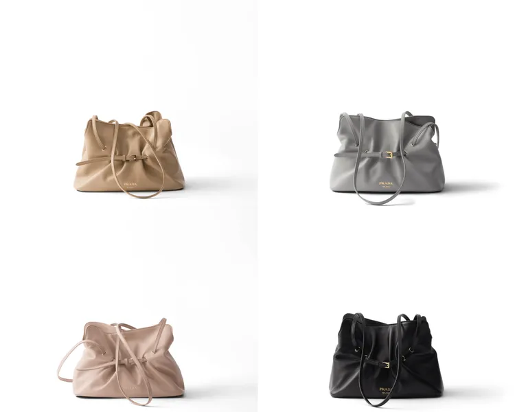 Prada Dada納帕皮革肩背包，9萬1000元。品牌提供