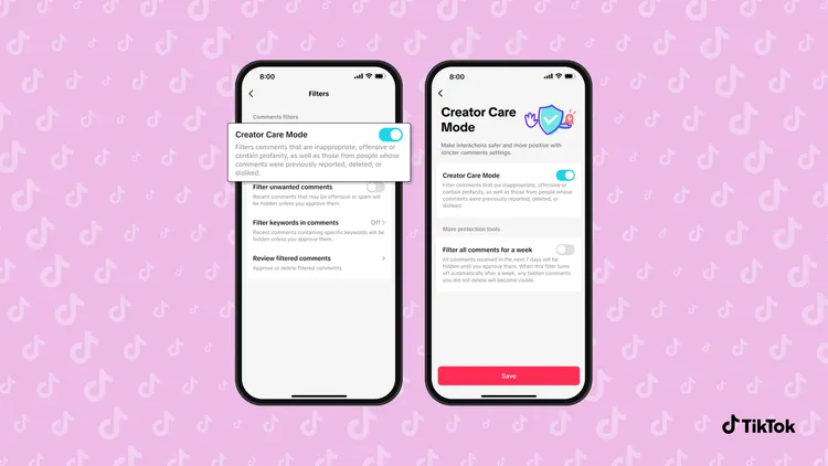 從留言到直播互動，TikTok 推出多項創作者工具，協助創作者打造更安心順暢的創作經營環境。TikTok提供